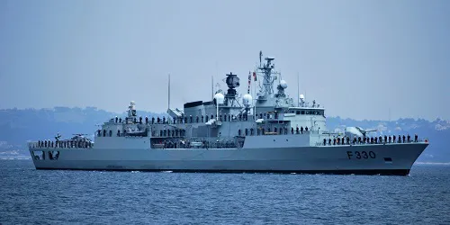 Live real-time military ship tracking of Vasco da Gama from Portuguese Navy