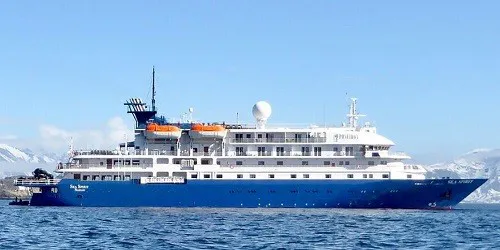 Live real-time ocean cruise ship tracking of Sea Spirit from Poseidon Expeditions