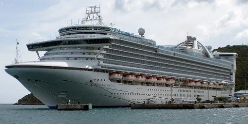 Live real-time ocean cruise ship tracking of Caribbean Princess from Princess Cruises