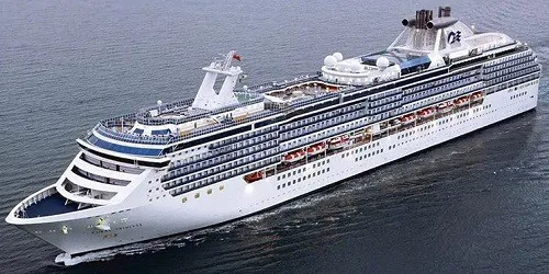 Live real-time ocean cruise ship tracking of Coral Princess from Princess Cruises