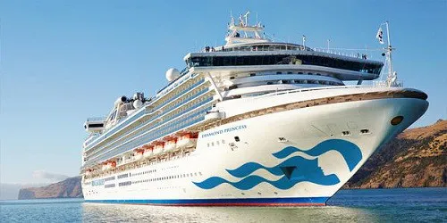 Live real-time ocean cruise ship tracking of Diamond Princess from Princess Cruises