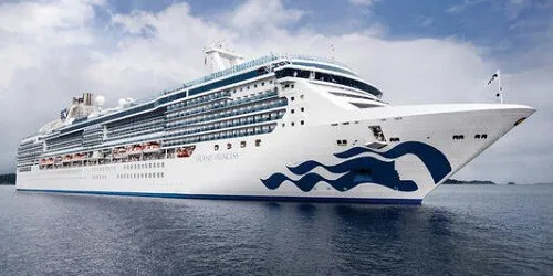 Live real-time ocean cruise ship tracking of Island Princess from Princess Cruises