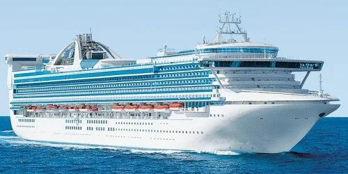 Live real-time ocean cruise ship tracking of Ruby Princess from Princess Cruises