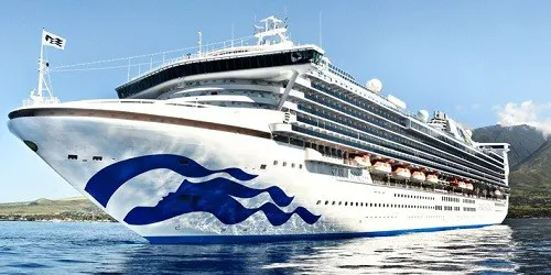 Live real-time ocean cruise ship tracking of Star Princess from Princess Cruises