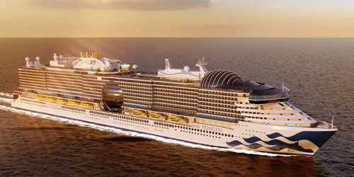 Live real-time ocean cruise ship tracking of Sun Princess from Princess Cruises