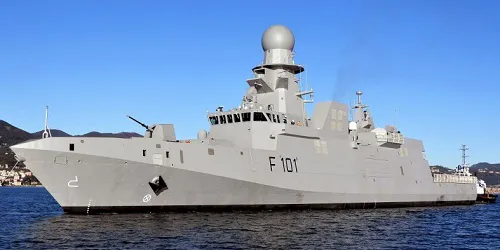 Live real-time military ship tracking of QENS Al Zubarah from Qatari Emiri Navy