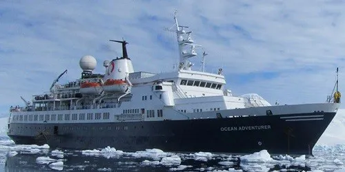 Live real-time ocean cruise ship tracking of Ocean Adventurer from Quark Expeditions