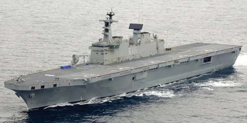 Live real-time military ship tracking of ROKS Dokdo from Republic of Korea Navy