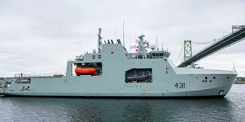 HMCS Margaret Brooke Real-Time Military Ship Tracking