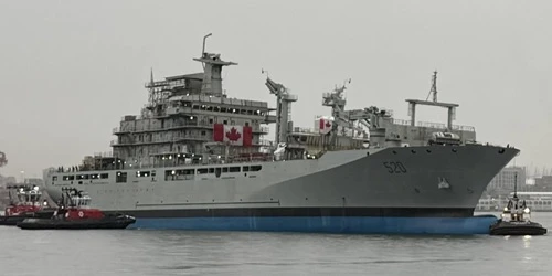 HMCS Protecteur Real-Time Military Ship Tracking