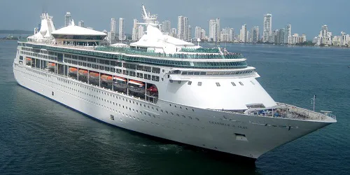 Live real-time ocean cruise ship tracking of Grandeur of the Seas from Royal Caribbean International