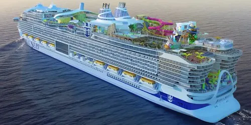 Live real-time ocean cruise ship tracking of Icon of the Seas from Royal Caribbean International