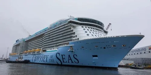 Live real-time ocean cruise ship tracking of Odyssey of the Seas from Royal Caribbean International