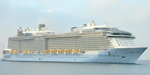 Live real-time ocean cruise ship tracking of Spectrum of the Seas from Royal Caribbean International