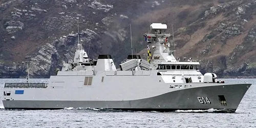 Live real-time tracking of military frigate Sultan Moulay Ismail from the Royal Moroccan Navy