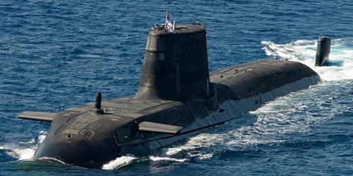 Live real-time tracking of military submarine HMS Audacious from the Royal Navy