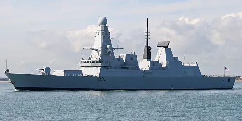 Live real-time military ship tracking of HMS Daring from Royal Navy