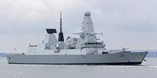 Live real-time military ship tracking of HMS Diamond from Royal Navy