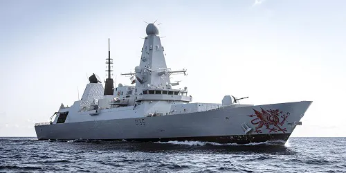 HMS Dragon Real-Time Military Ship Tracking