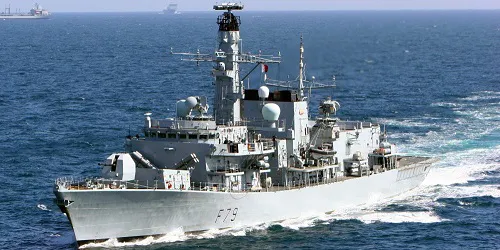 Live real-time military ship tracking of HMS Portland from Royal Navy