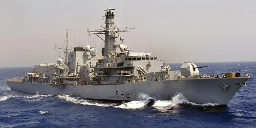 Live real-time military ship tracking of HMS Somerset from Royal Navy