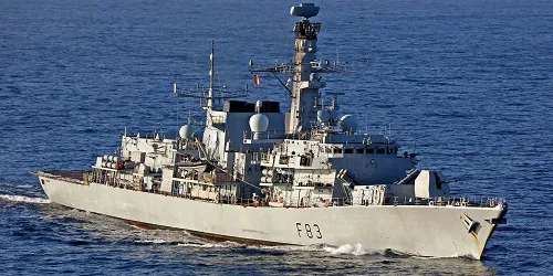 Live real-time military ship tracking of HMS St Albans from Royal Navy
