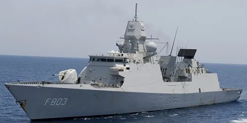 Live real-time military ship tracking of Tromp from Royal Netherlands Navy