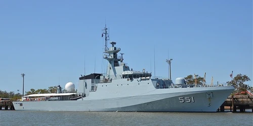 HTMS Krabi Real-Time Military Ship Tracking