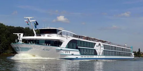 Live real-time river cruise ship tracking of Alina from Scylla