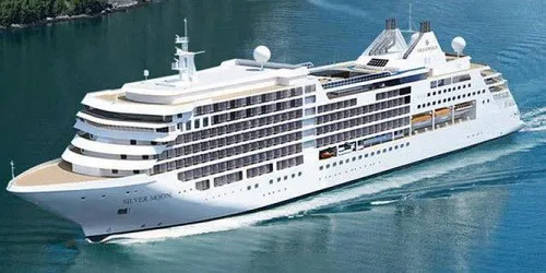 Live real-time ocean cruise ship tracking of Silver Dawn from Silversea Cruises
