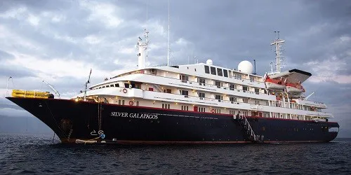 Live real-time ocean cruise ship tracking of Silver Galapagos from Silversea Cruises