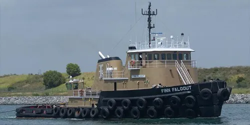 Live real-time iconic ship tracking of Finn Falgout from SpaceX