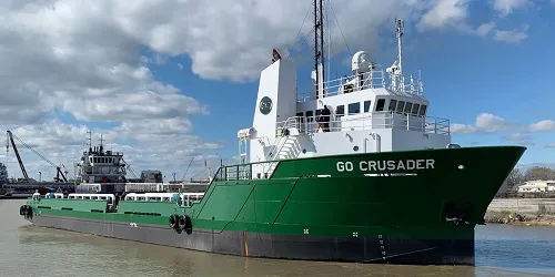 Live real-time iconic ship tracking of Go Beyond from SpaceX