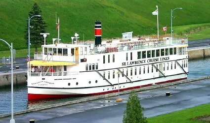 Live real-time river cruise ship tracking of Canadian Empress from St. Lawrence Cruise Lines
