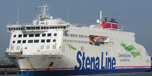 Live real-time cruise ferry tracking of Stena Edda from Stena Line