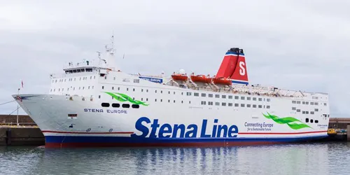 Live real-time cruise ferry tracking of Stena Europe from Stena Line