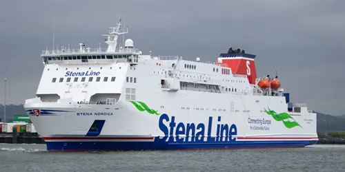 Live real-time cruise ferry tracking of Stena Nordica from Stena Line