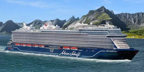 Live real-time ocean cruise ship tracking of Mein Schiff Flow from TUI Cruises