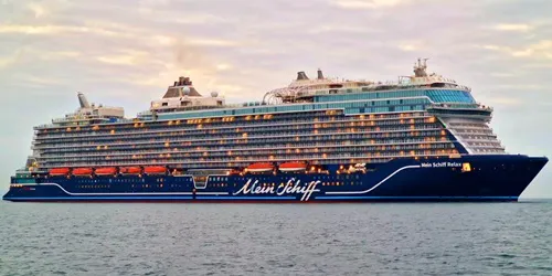 Live real-time ocean cruise ship tracking of Mein Schiff Relax from TUI Cruises