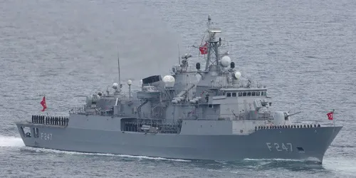 Live real-time tracking of military frigate TCG Kemalreis from the Turkish Navy