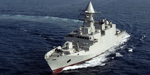 Live real-time military ship tracking of Abu Dhabi from United Arab Emirates Navy