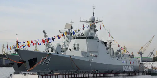 Live real-time tracking of military corvette Mezyad from the United Arab Emirates Navy