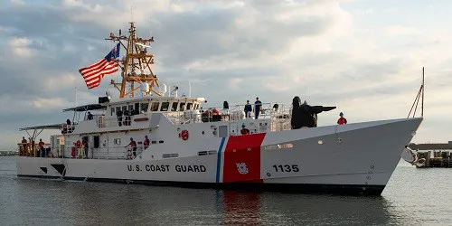 Live real-time military ship tracking of CGC Angela McShan from United States Coast Guard