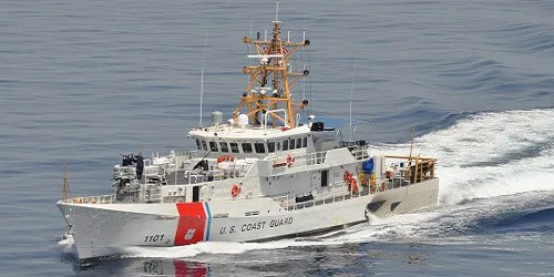Live real-time tracking of military patrol ship CGC Bernard C. Webber from the United States Coast Guard