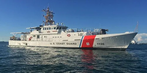 Live real-time tracking of military patrol ship CGC Daniel Tarr from the United States Coast Guard