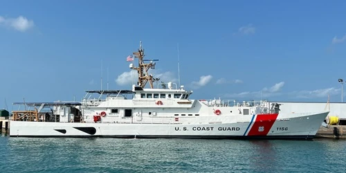 Live real-time tracking of military patrol ship CGC David Duren from the United States Coast Guard
