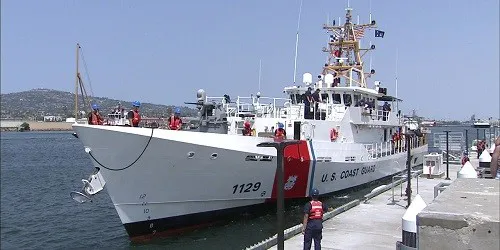 Live real-time tracking of military patrol ship CGC Forrest Rednour from the United States Coast Guard