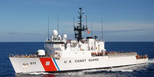 Live real-time tracking of military medium endurance cutter CGC Forward from the United States Coast Guard