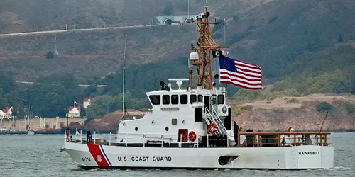 Live real-time tracking of military patrol ship CGC Hawksbill from the United States Coast Guard