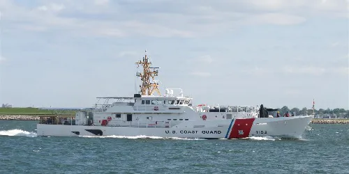 Live real-time tracking of military patrol ship CGC Maurice Jester from the United States Coast Guard